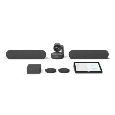 Logitech Rally Plus with Tap with Cat5E Controller - Graphite